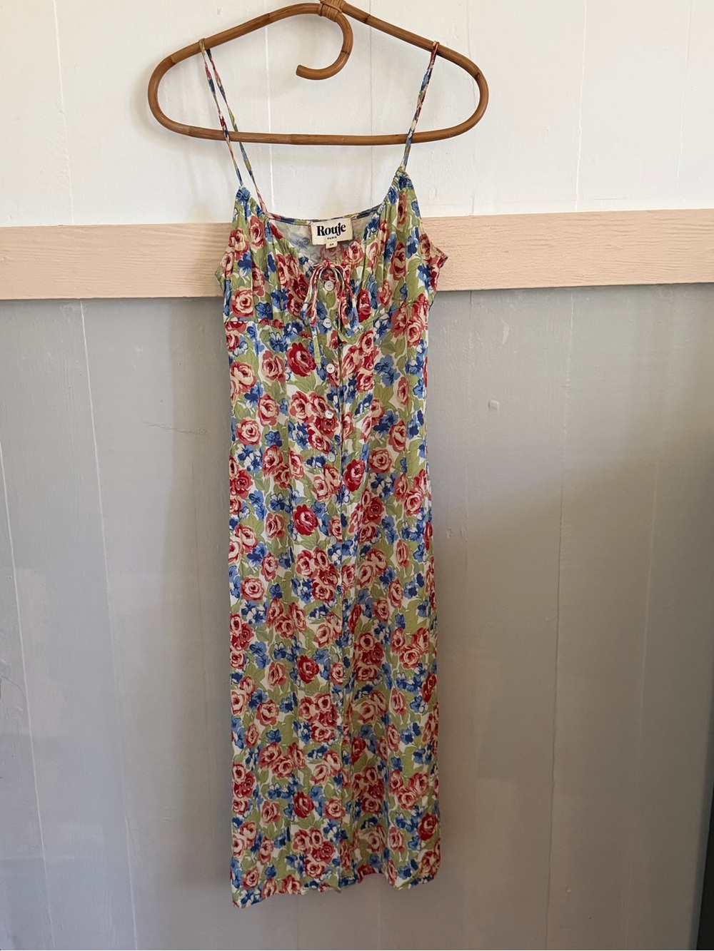Rouje Strappy Floral Dress
